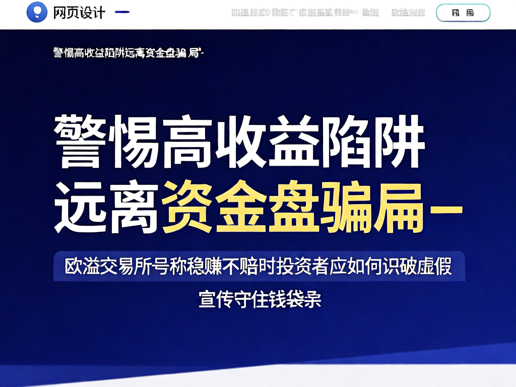 资金盘骗局示意图